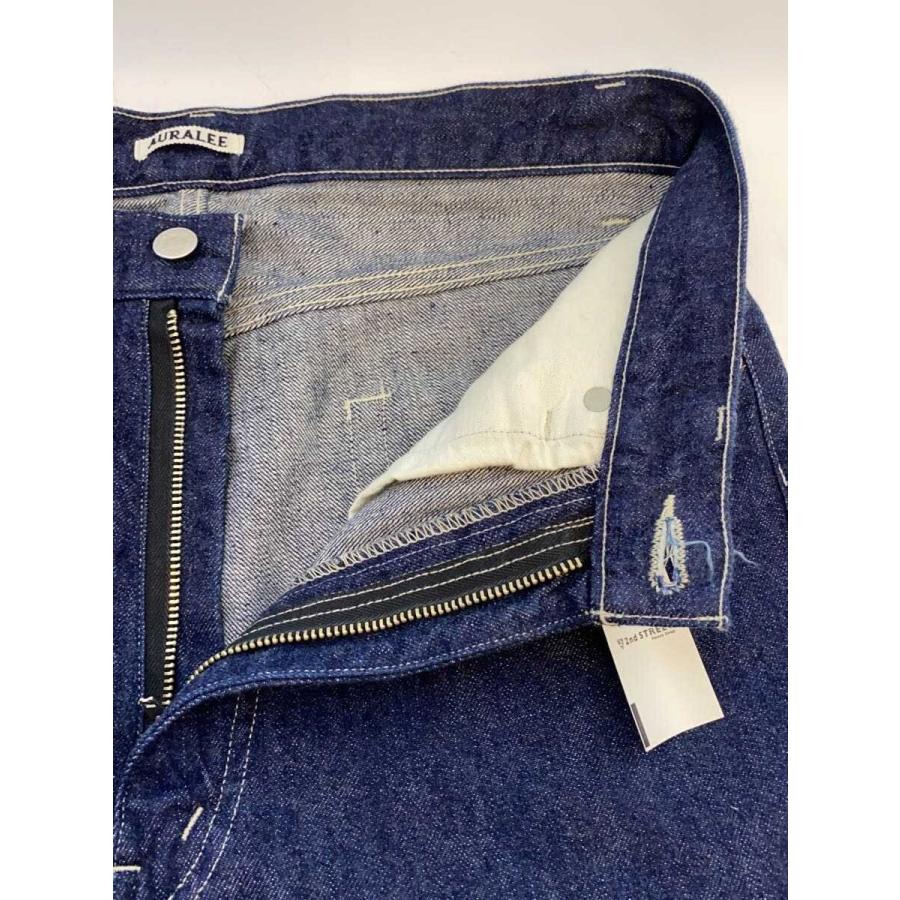 AURALEE◇23SS/SELVEDGE LIGHT DENIM PANTS/3/デニム/IDG/A23SP02SD
