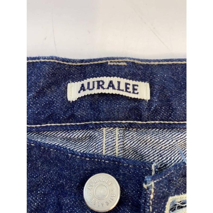 AURALEE◇23SS/SELVEDGE LIGHT DENIM PANTS/3/デニム/IDG/A23SP02SD