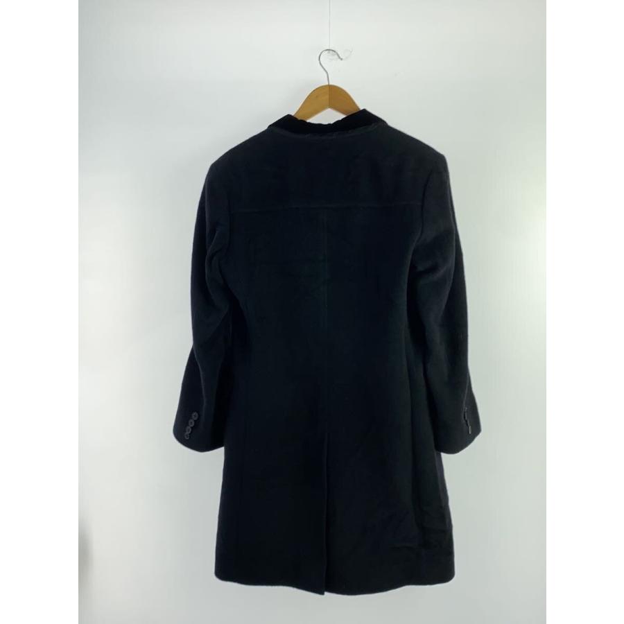 BURBERRY BLACK LABEL◇チェスターコート/M/アンゴラ/BLK/BMC72 BURBERRY BLACK LABEL◇チェスターコート/M/アンゴラ/BLK/BMC72