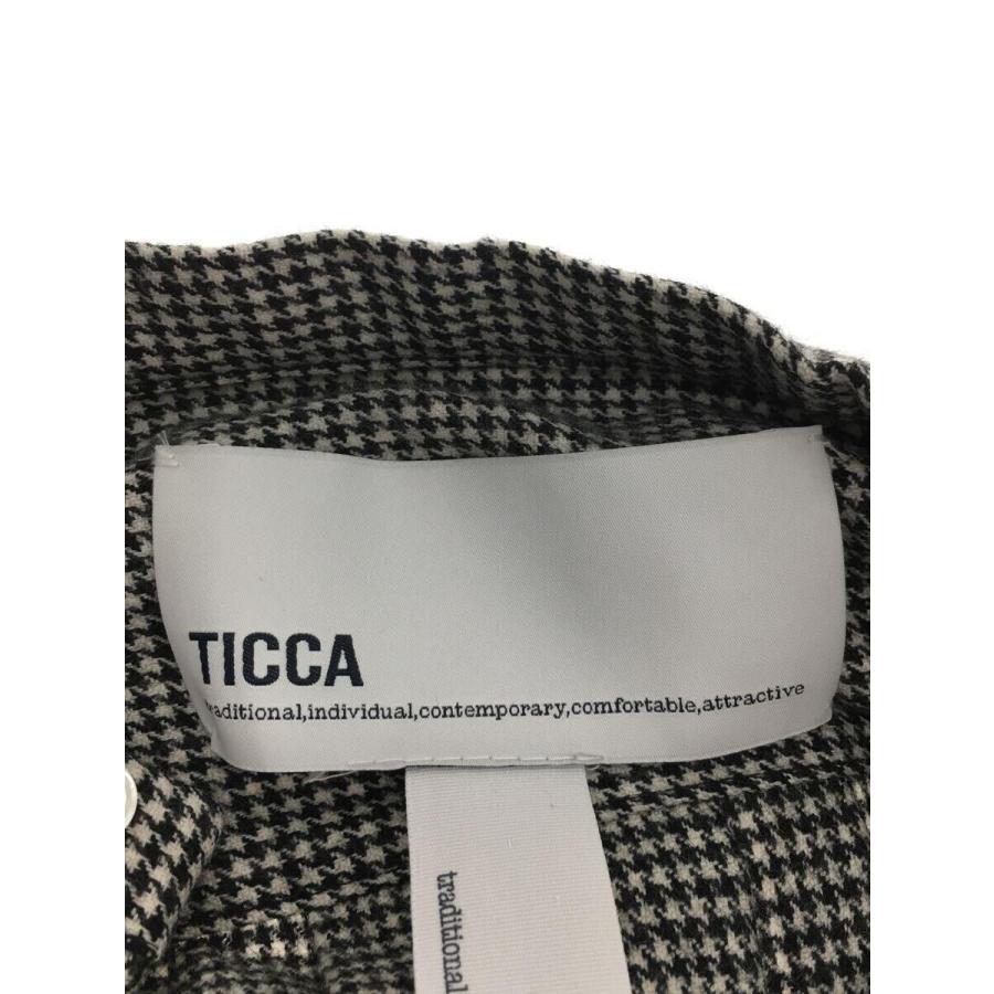 TICCA◆ネルシャツ/FREE/ウール/BLK/チェック/TAGA-312-04｜ssol-shopping｜03