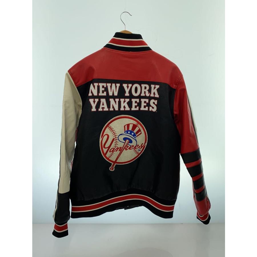 Majestic◇スタジャン/L/フェイクレザー/BLK/MM23-NY-8F07