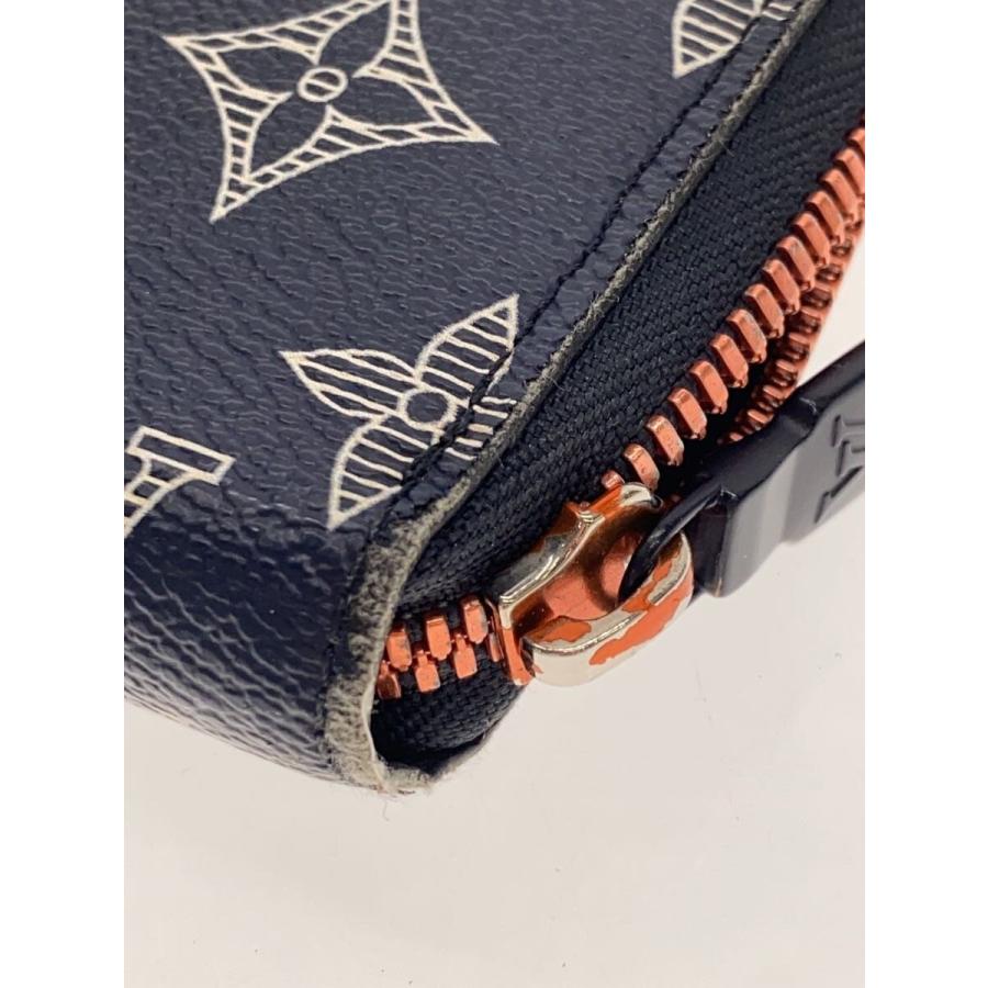 LOUIS VUITTON◇ジッピー・オーガナイザーNM_モノグラム・インク/PVC