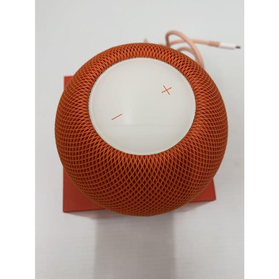 Apple◇Bluetoothスピーカー HomePod mini MJ2D3J/A A2374 [オレンジ 