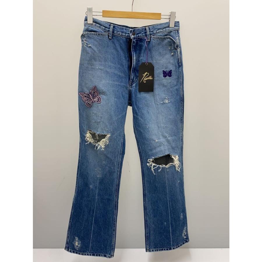 Needles◇BUBOOTS CUT PATCH DENIMダメージ加工パッチワークデニム 