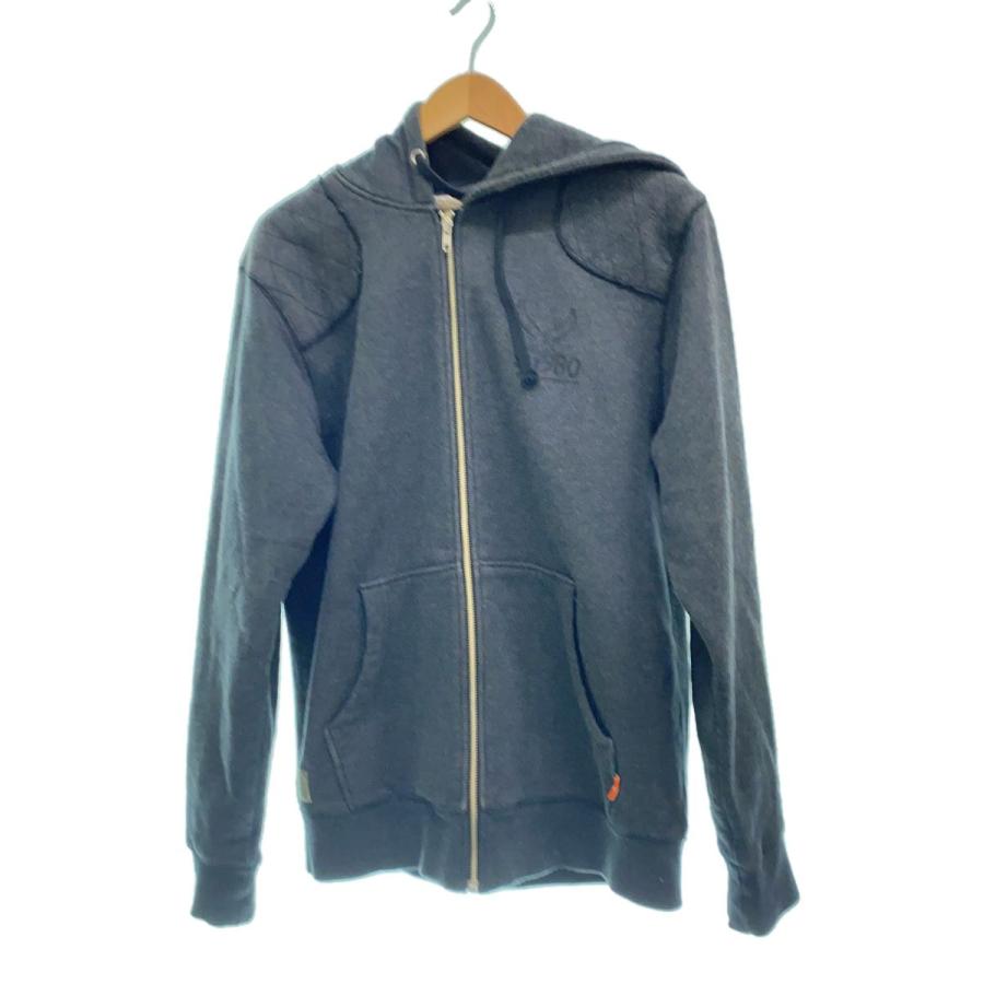 Stussy グレー フルジップパーカーL 中古・古着通販】stussy (ステューシー) ジップパーカー ライトグレー