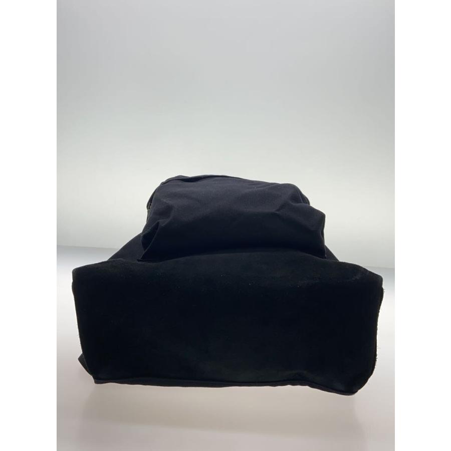 COMOLI◇スウェード切替/リュック/デイパック/BLK/無地/I01-07001 