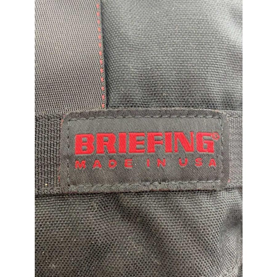 BRIEFING◇Flight Light Bucket/トートバッグ/ナイロン/BLK/無地
