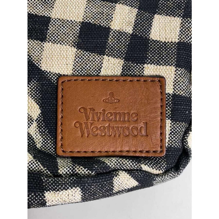 Vivienne Westwood◆リュック/--/BLK/チェック/チェスプリント_4