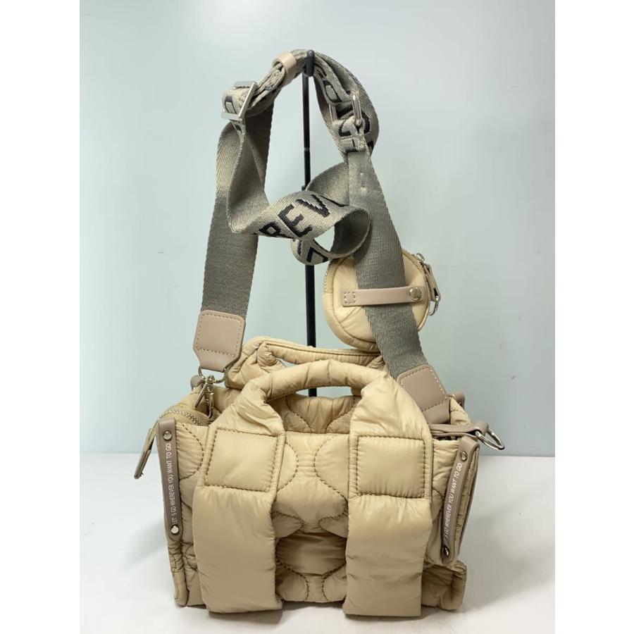 nouer◇2WAY/キルティング/ショルダーバッグ/ナイロン/ベージュ nouer◇2WAY/キルティング/ショルダーバッグ/ナイロン/ベージュ