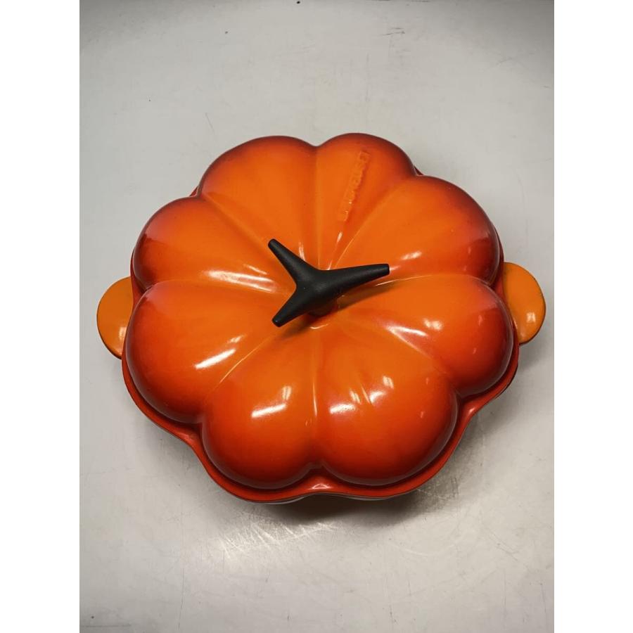 LE CREUSET カボチャ型鍋 ハニー 約22cm ル・クルーゼで楽しむ＆味わう大人のハロウィン｜ル・クルーゼ