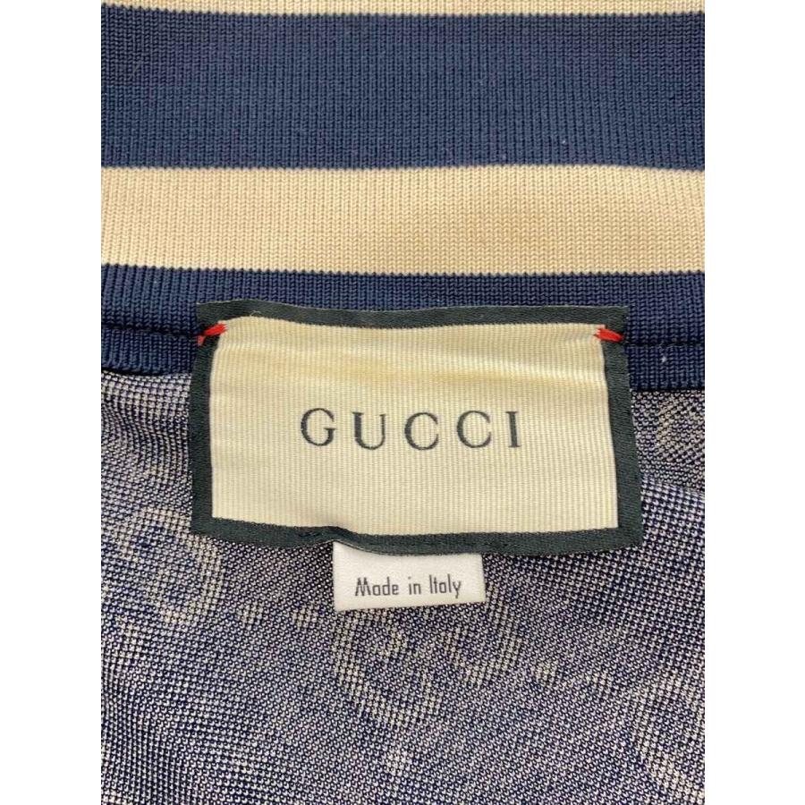 GUCCI◇GGジャガードコットンジャケット/ジャージ/M/コットン/ネイビー