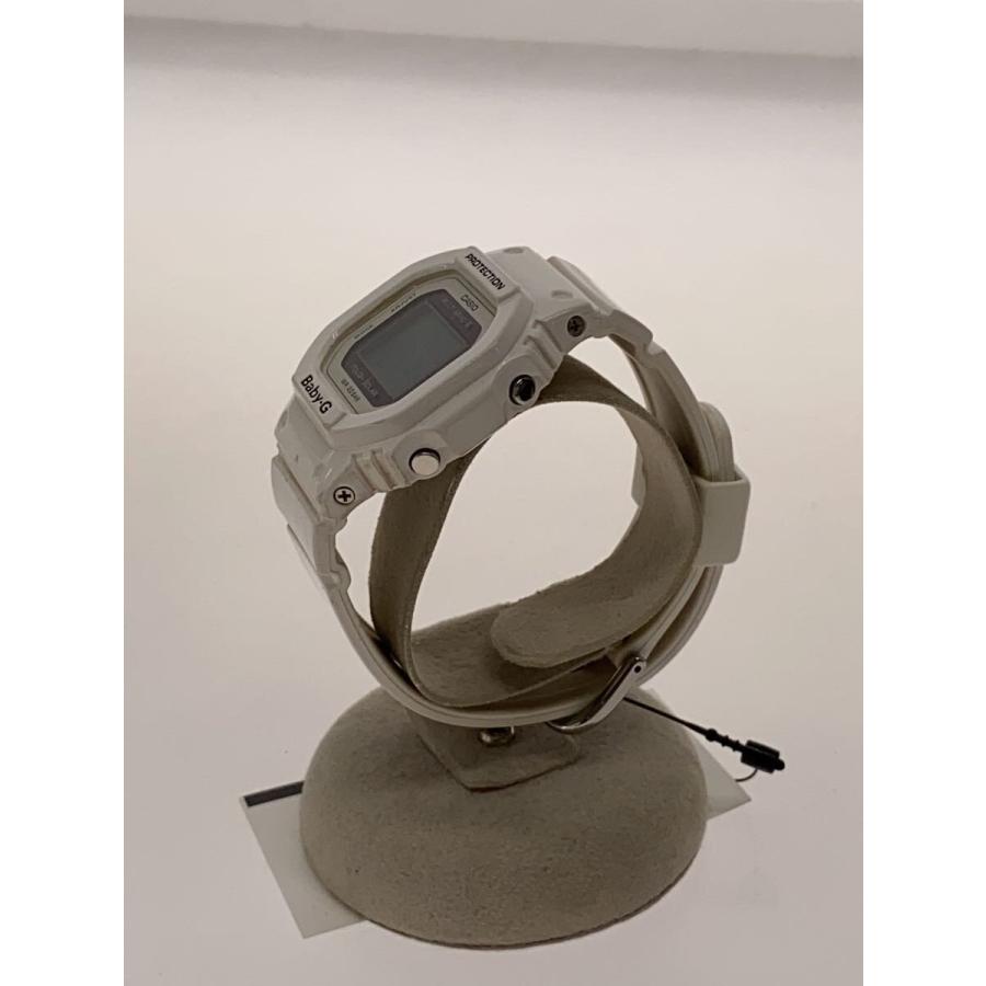 【未使用品】CASIO Baby-G BGD-5650-7JF ホワイト CASIO◇ソーラー腕時計_BABY-G/デジタル/ラバー/ブラック/ホワイト/BGD
