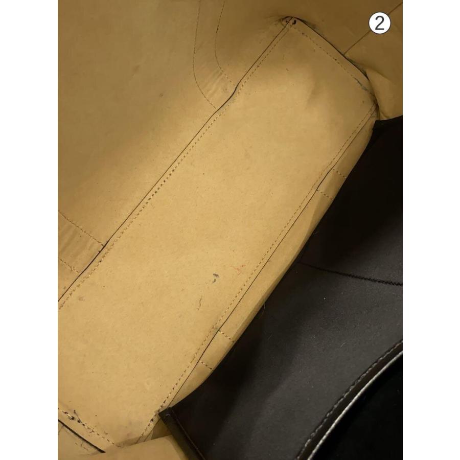 COLE HAAN◇エッセンシャルトート/トートバッグ/レザー/ブラック/無地