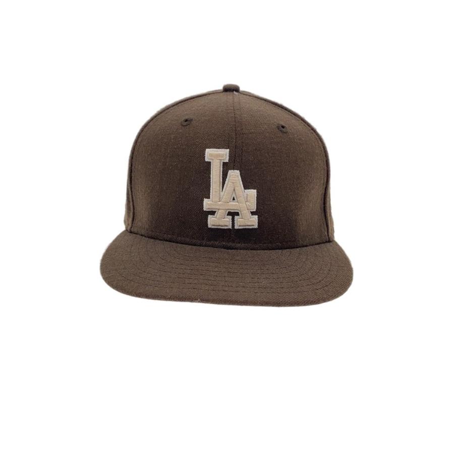 中古品 NewEra Yankees 59FIFTY 71/2 thecap別注 NEW ERA◇Yankees TheCap 別注 59fiftyキャップ/7 1/2/ウール/ブラウン