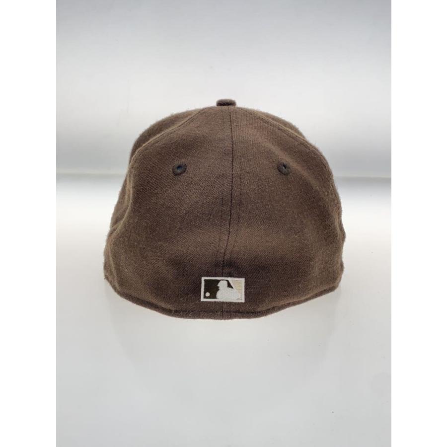 NEW ERA◇Yankees TheCap 別注 59fiftyキャップ/7 1/2/ウール/ブラウン