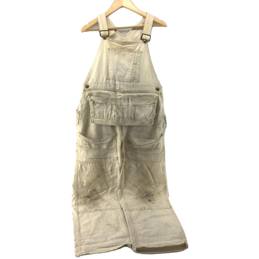 sears◇オーバーオール/--/コットン/WHT//hercules/古着/Vintage/50s