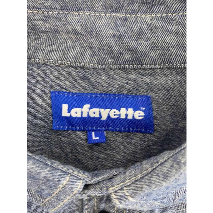 Lafayette◆長袖シャツ/L/コットン/BLU/LFT16SSS010｜ssol-shopping｜03