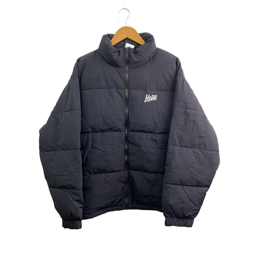 MOBB◇ダウンジャケット/XL/ポリエステル/ブラック/無地/24MB-AW-OU01