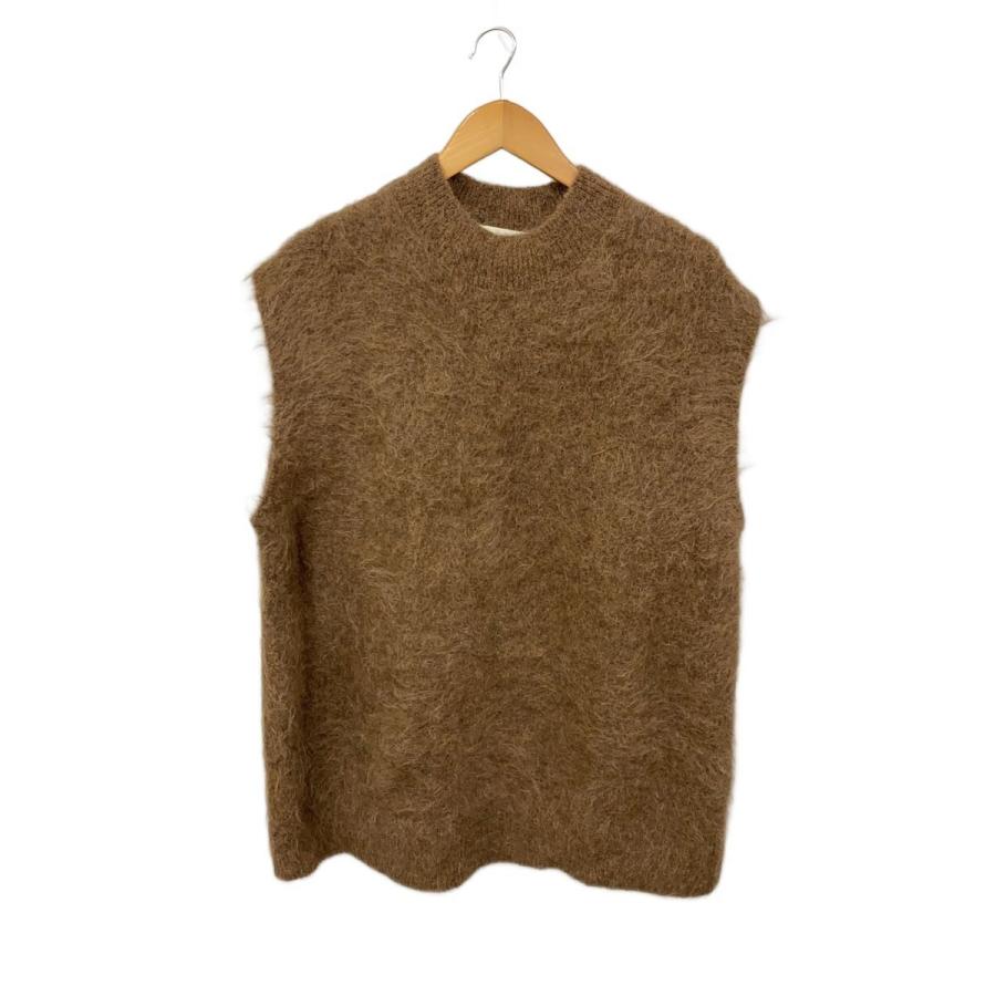 The Shinzone◇ニットベスト(厚手)/アルパカ/ブラウン/20AMSNI71