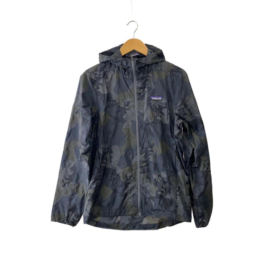 patagonia◇フーディニ・ジャケット_ブラック/S/ナイロン/BLK