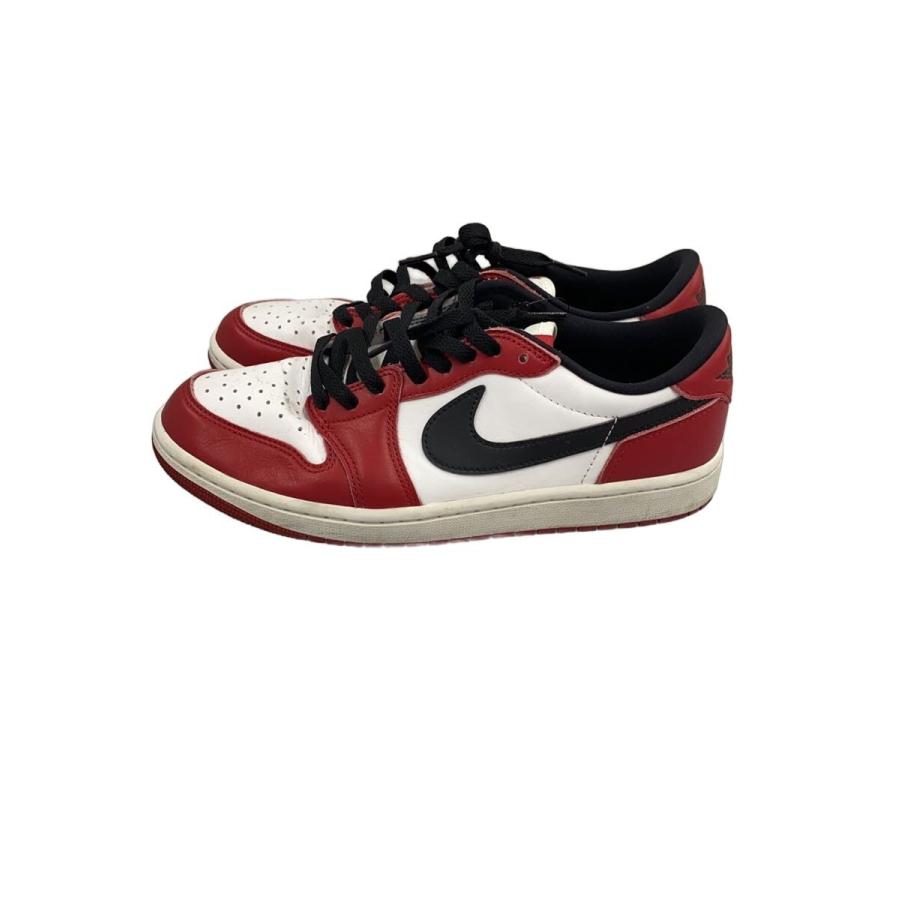 靴 AIR JORDAN 1 RETRO LOW OG nike 27cm red NIKE◇AIR JORDAN 1 RETRO LOW OG_エア ジョーダン OG/27cm/RED