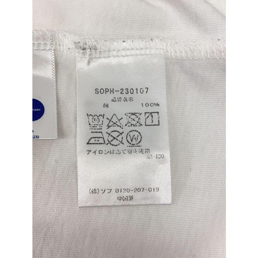 SOPHNET.◆長袖Tシャツ/L/コットン/WHT/SOPH-230107｜ssol-shopping｜04