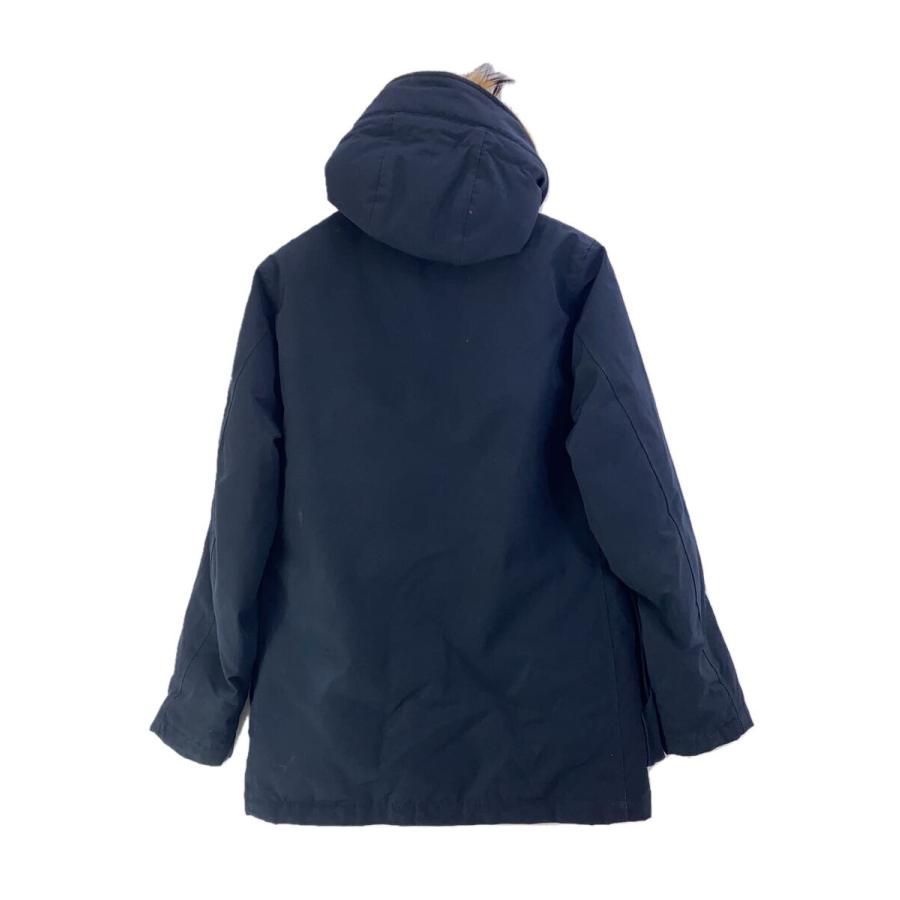 DANTON◇ダウンジャケット/38/ポリエステル/BLK/無地/JD-8535