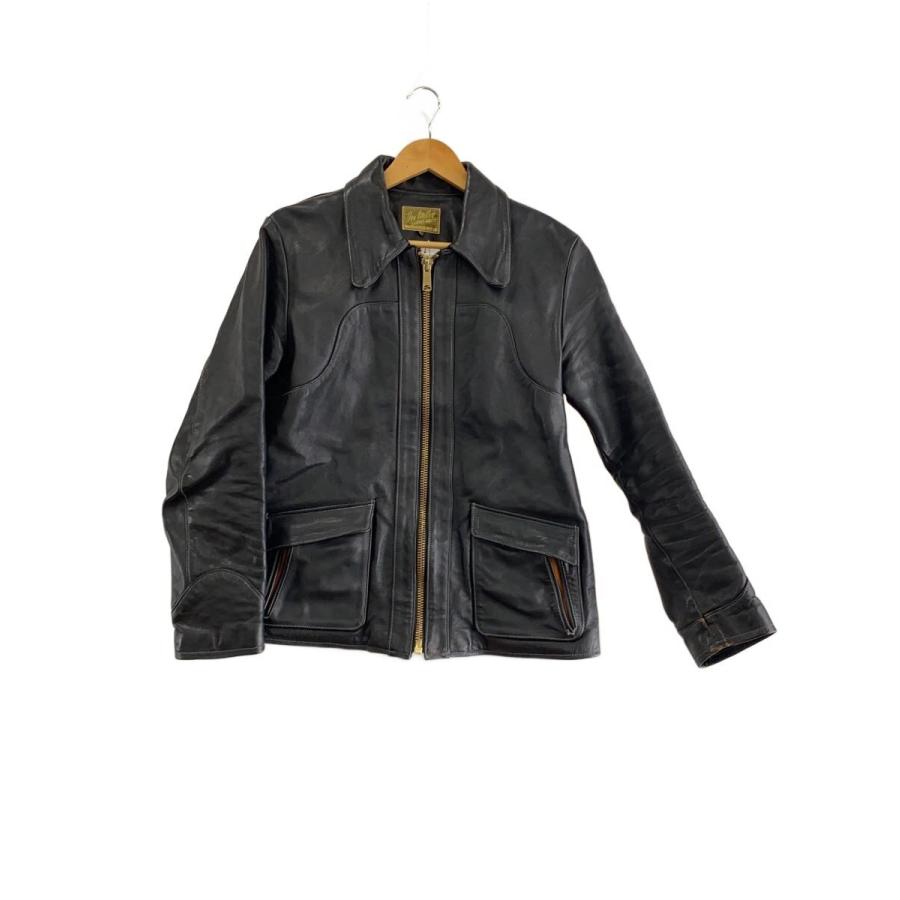 JOE McCOY◇70s/TALONジップ/DEAD WOOD/レザージャケット・ブルゾン/40