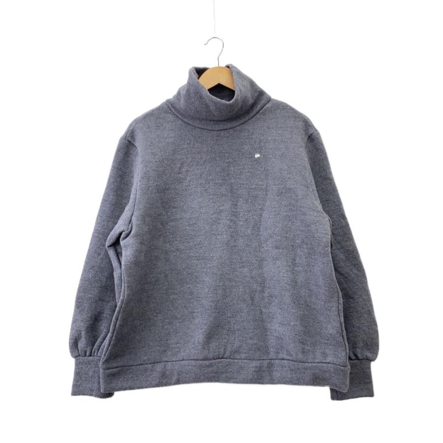 【極美品】ミナペルホネン giretto ちょうちょ ニット セーター mina perhonen◇GIRETTO/ニット・セーター(厚手)/40/ウール/GRY/無地