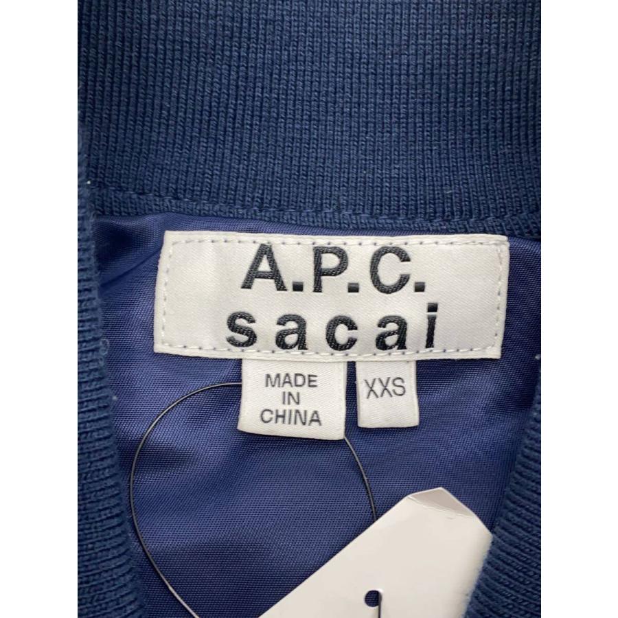 A.P.C.◆EIMEIMI denim jacket/Gジャン/XXS/コットン/NVY/無地/21E2-PAADX-M026の画像