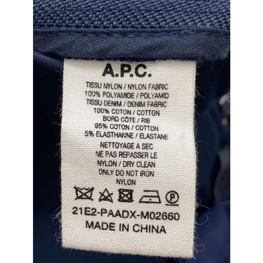 A.P.C.◆EIMEIMI denim jacket/Gジャン/XXS/コットン/NVY/無地/21E2-PAADX-M026の画像