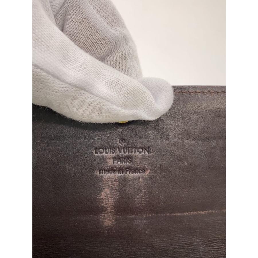 LOUIS VUITTON◇ポルトフォイユサラモノグラムヴェルニ/内側キズ有/長
