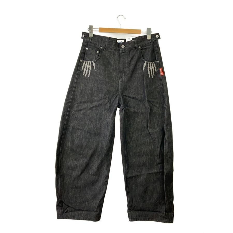 9090◇Bone Hand Rigid Denim Pants/L/デニム/BLK/NN2083 : セカンド