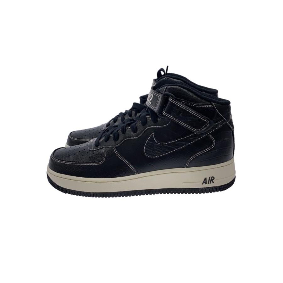 NIKE◇AIR FORCE 1 MID 07 LV8_エア フォース ミッド LV8/28.5cm/BLK 