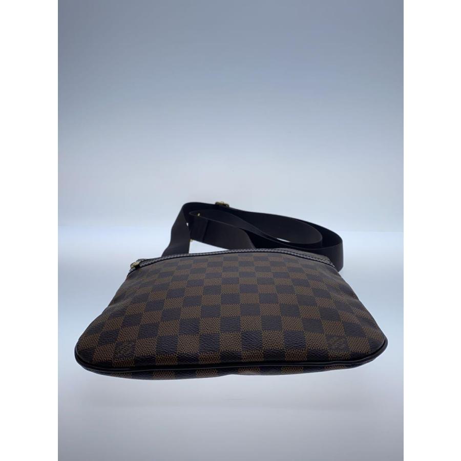 LOUIS VUITTON◇ポシェット・ボスフォール_ダミエ・エベヌ_BRW LOUIS VUITTON◇ポシェット・ボスフォール_ダミエ・エベヌ_BRW