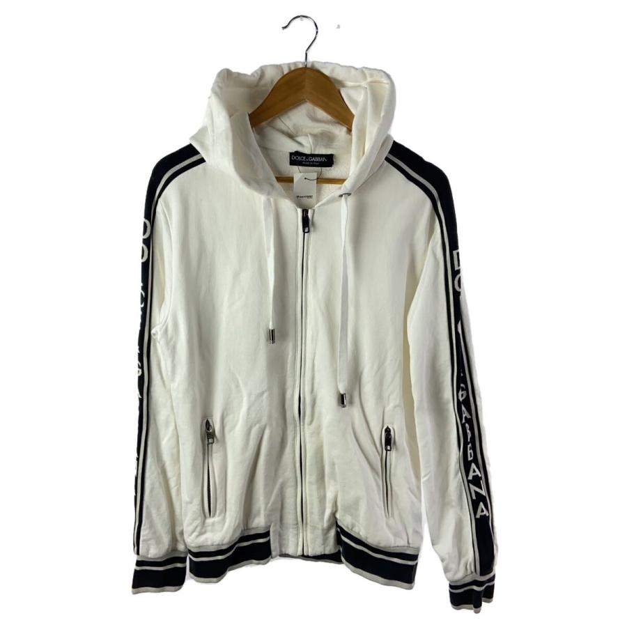DOLCE&GABBANA◇パーカー/46/コットン/WHT/無地/G9PI0T : セカンド 