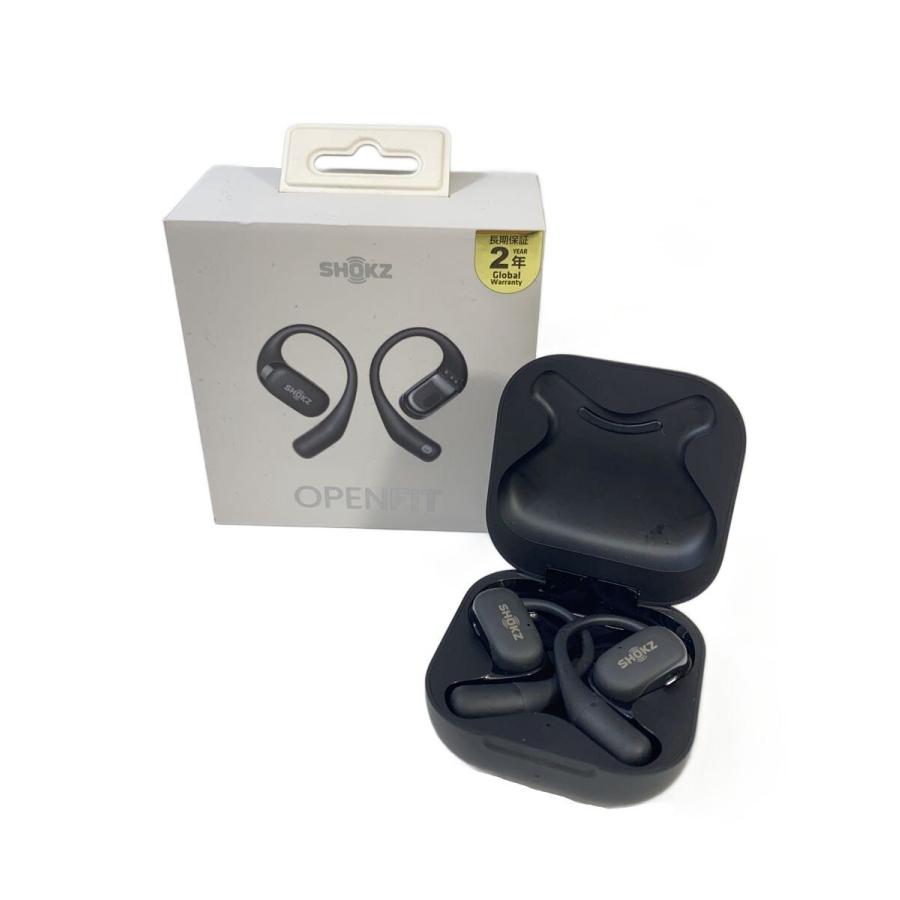 【新品未開封】SHOKZ OPENFIT ブラック　SKZ-EP-000020 完全ワイヤレスイヤホン OpenFit ブラック SKZ-EP-000020 ［ワイヤレス