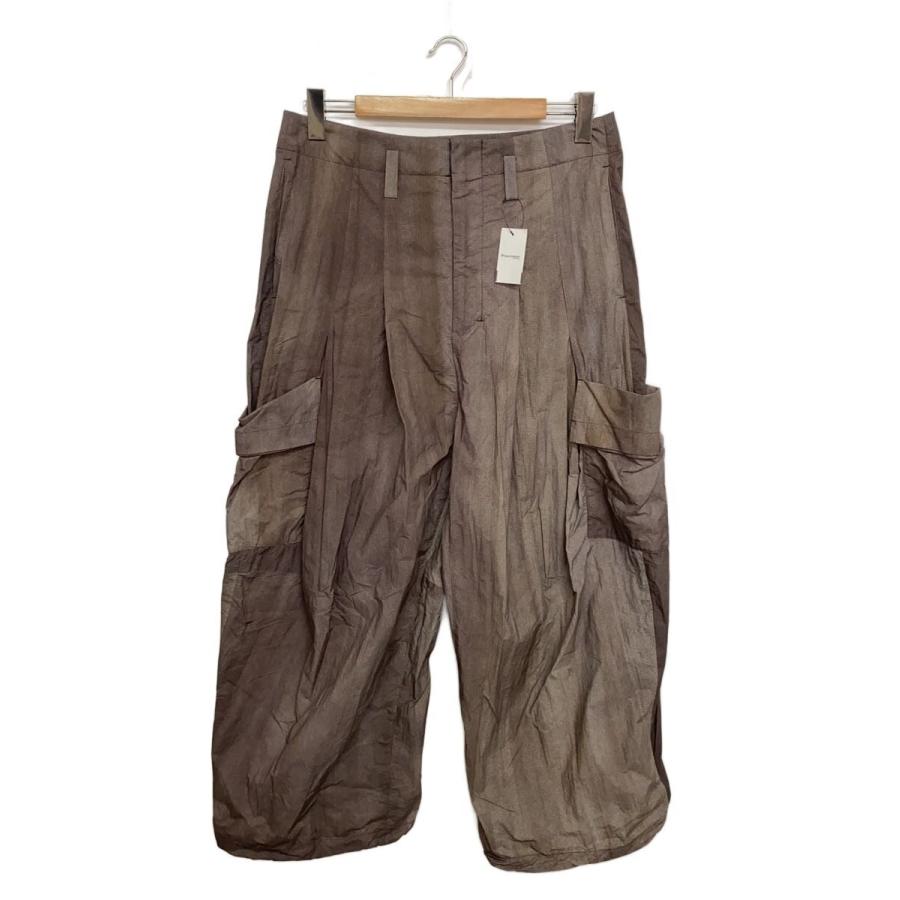 SHINYA KOZUKA◇24SS/DERIVERYMAN/ボトム/L/ナイロン/BRW/無地