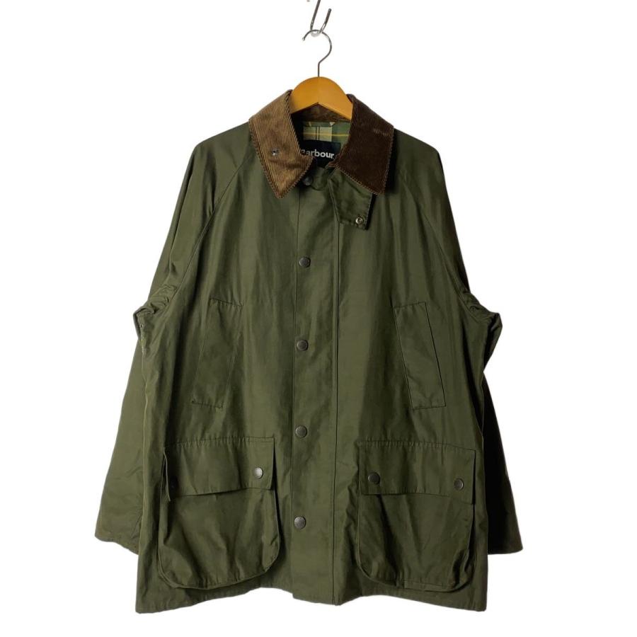 Barbour◇ジャケット/42/コットン/KHK/無地/251MCAS176 : セカンド