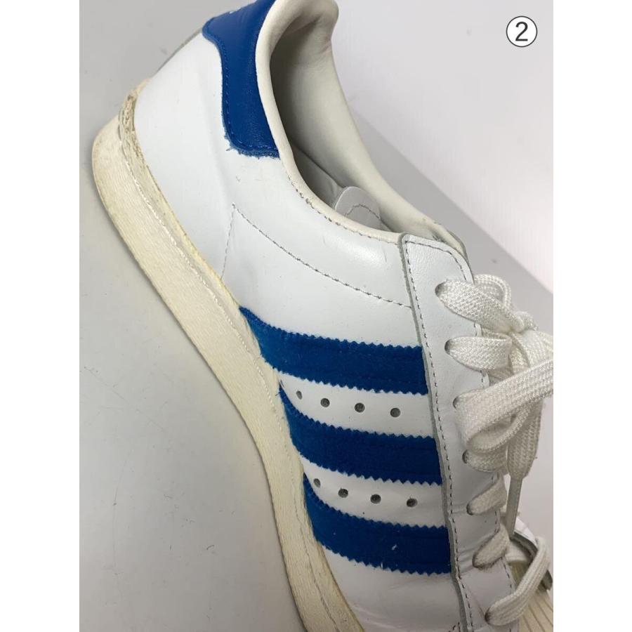 adidas◇SUPERSTAR 80s/スーパースター 80s/G61068/ホワイト/23.5cm