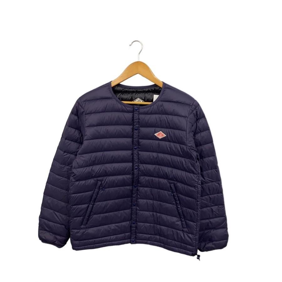 DANTON◇Crew Neck Inner Down Jacket/42/ナイロン/NVY/JD-8751/19A-KW 