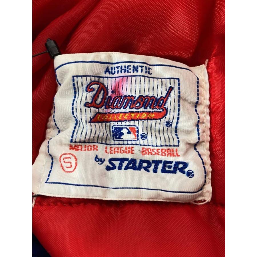 90s STARTER MLB Cubs カブススタジャン STARTER◇90s/USA製/MLBカブス/スタジャン/S/--/BLU : セカンド