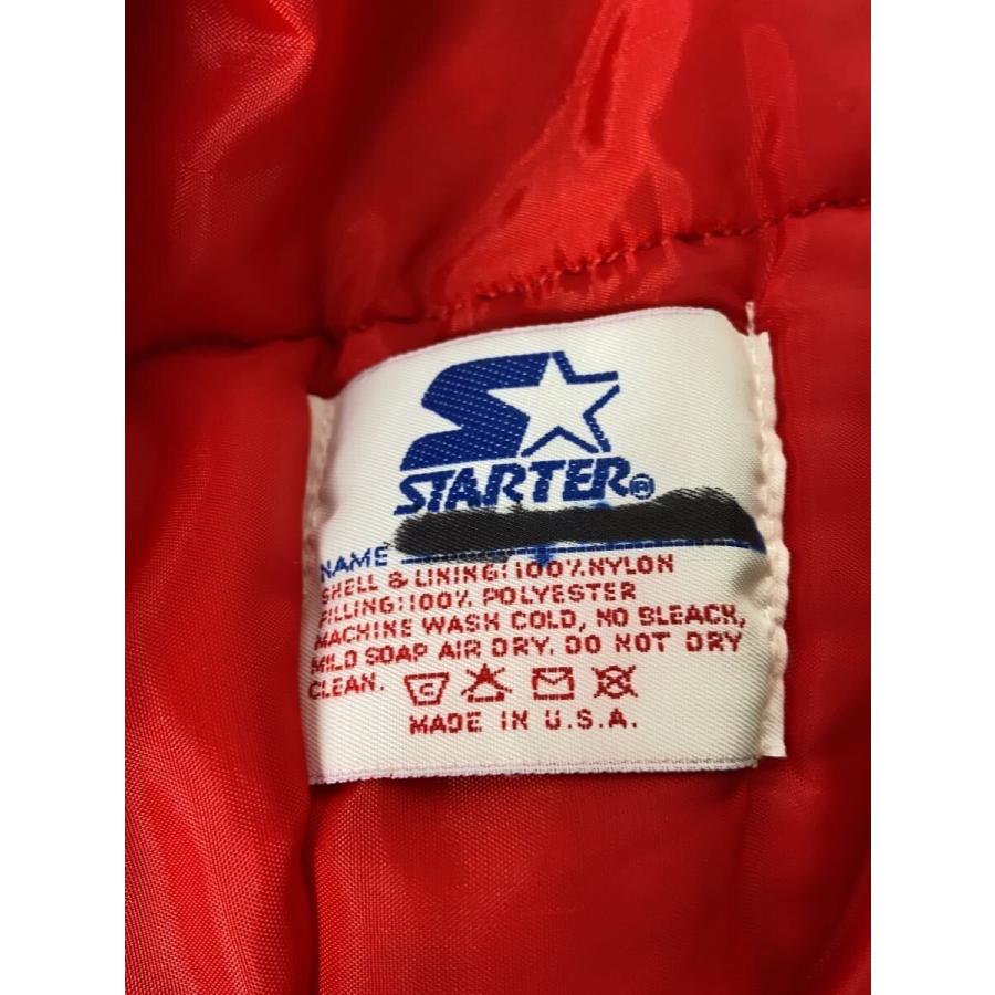STARTER◇90s/USA製/MLBカブス/スタジャン/S/--/BLU : セカンド