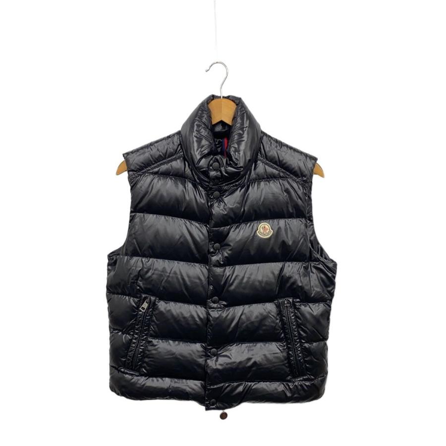 MONCLER◇ダウンベスト/1/ポリエステル/BLK/920-091-41350-50