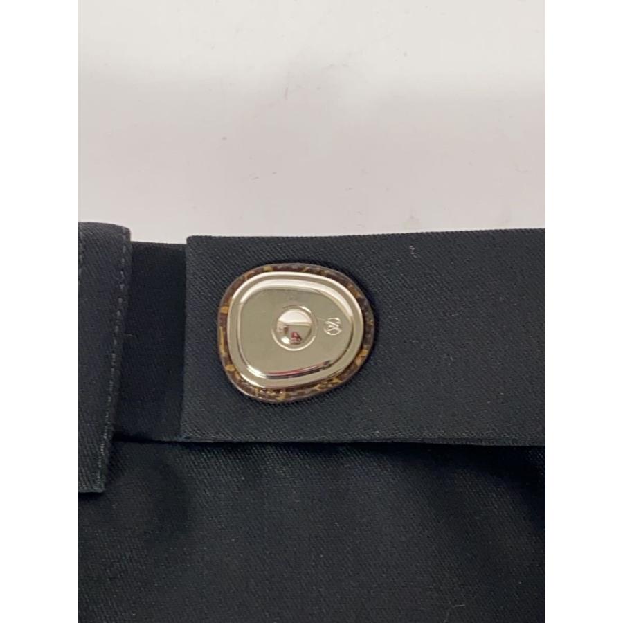 LOUIS VUITTON◆クロップド/ジョーツ/ボトム/34/ウール/BLK/無地/RW242WB PLX FRPO16//_7