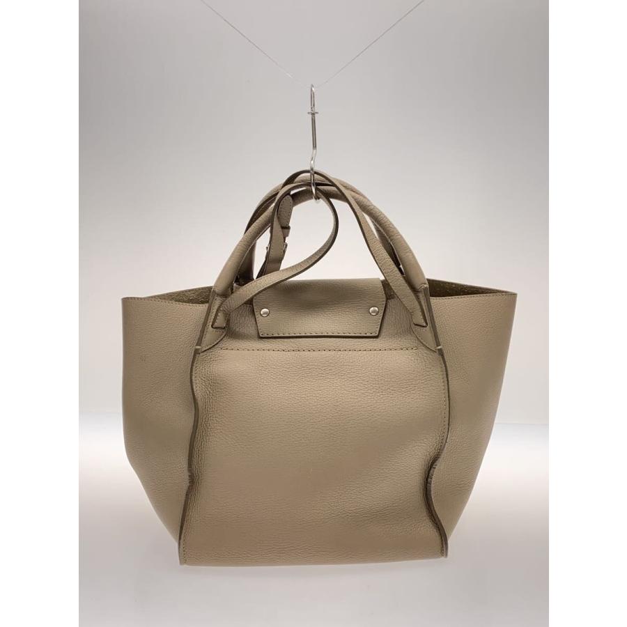 CELINE◇ビッグバッグスモール/トートバッグ/レザー/BEG/183313