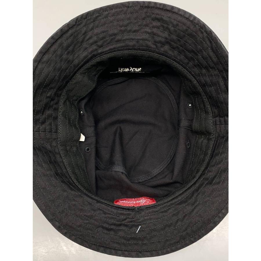 正規品　Supreme バケットハット　帽子 アメリカ製　ブラック　黒 シュプリーム Supreme シュプリーム バケットハット メンズ