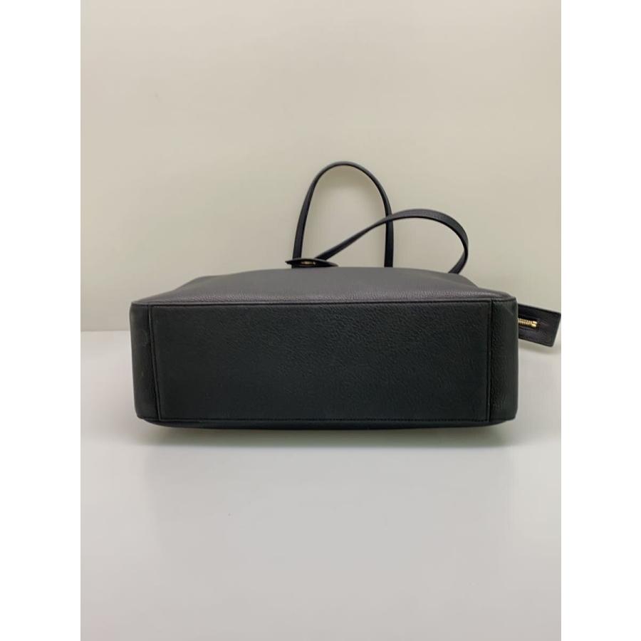 Salvatore Ferragamo◇トートバッグ/レザー/BLK/219861/全体的に白い