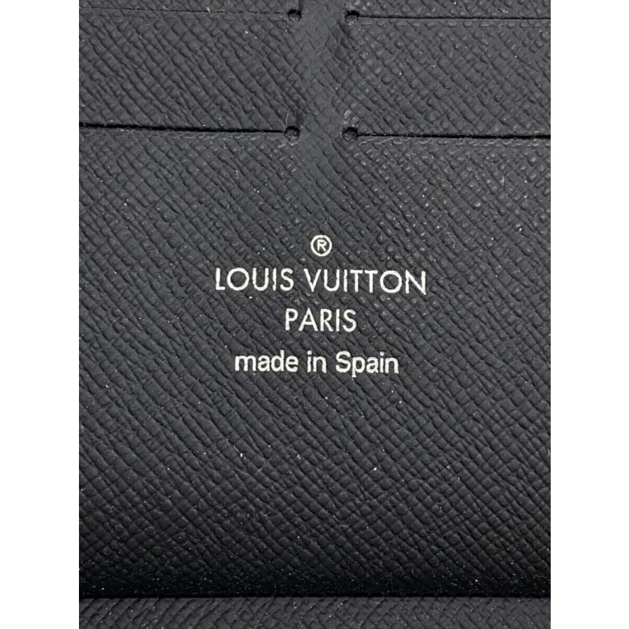 LOUIS VUITTON◇ジッピー・オーガナイザー_エピ_BLK/レザー/BLK/無地