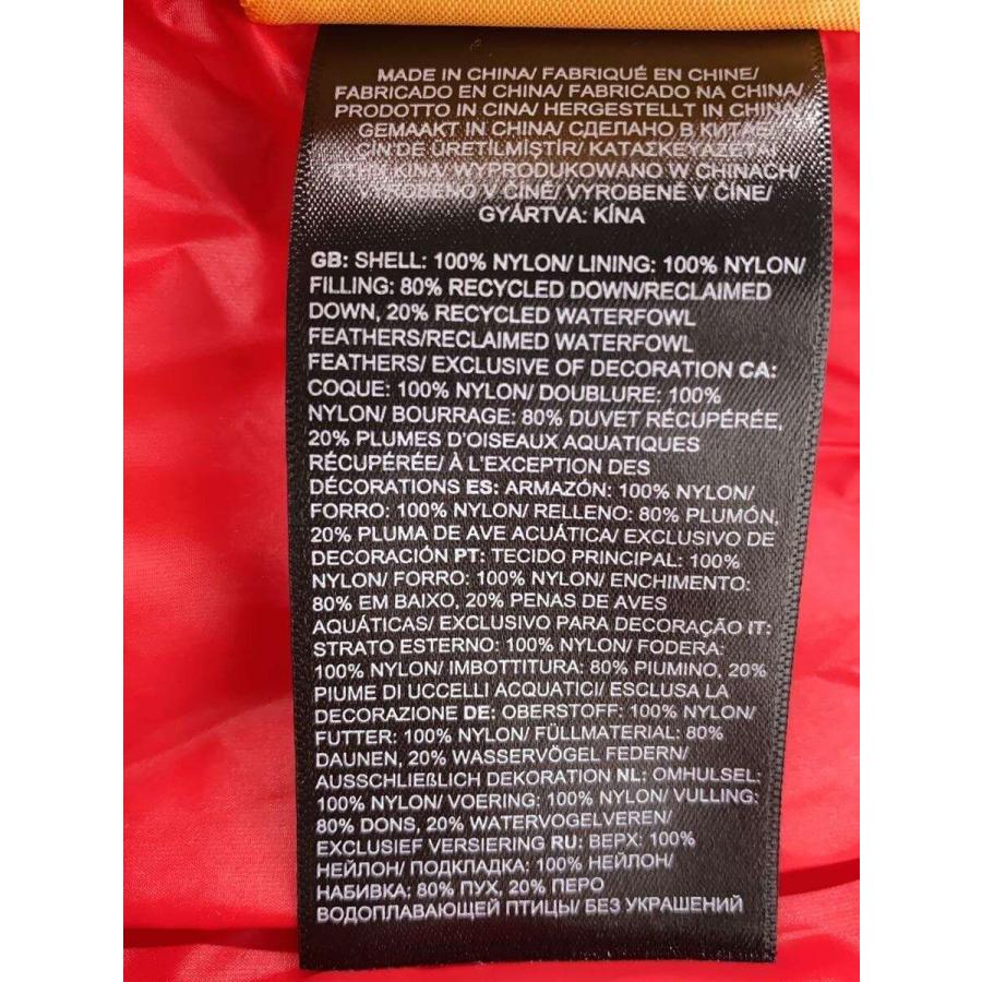THE NORTH FACE◇タグ付/RMST Nuptse Jacket/XL/ナイロン/RED/無地